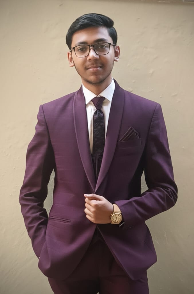 Sahaj Ghori, Founder of Diplosphere MUN, portrait